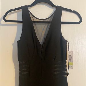 NWT Black Floor Length Dress